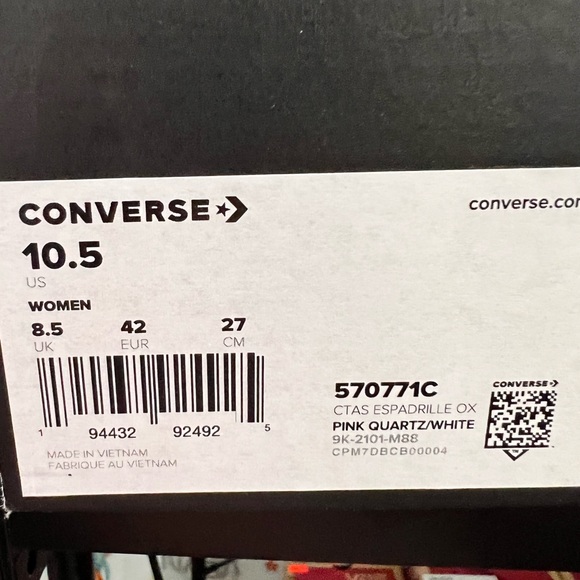 CONVERSE CTAS ESPADRILLE OX PLATFORM - Picture 5 of 12